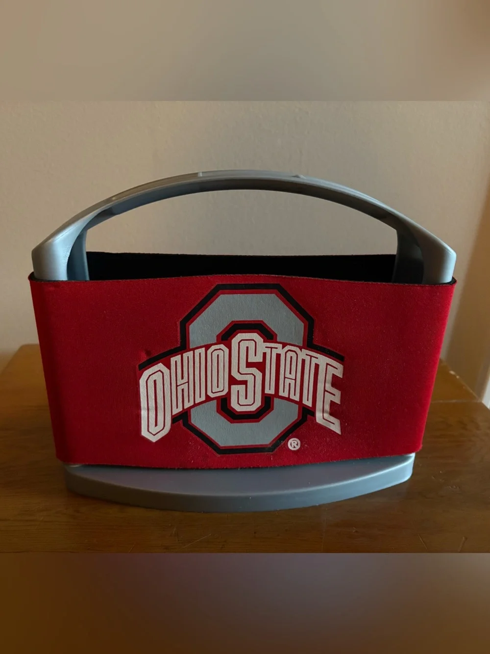 Ohio State Red 6 Bottle Caddy - Collegiate Topperscot Cool Six Cooler